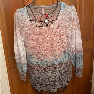 🌞🌞🌞BOGOHO 🌞🌞🌞Women's Multicolor Long Sleeve Top-XL